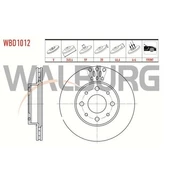 On Fren Disk 2 Adet Albea 96-03 / Siena 96-05 Walburg Wbd1012 - 1