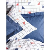 Cotton Box Minimal Tek Kişilik Nevresim Takımı Stew Mavi - 2