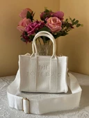 Tote Bag Deri El Ve Çapraz Kadın Çantası - 3