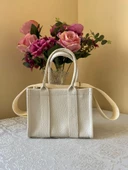 Tote Bag Deri El Ve Çapraz Kadın Çantası - 5