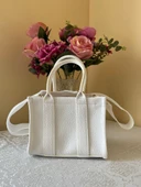 Tote Bag Deri El Ve Çapraz Kadın Çantası - 6