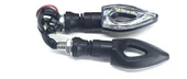 Üniversal Motosiklet Led Sinyal Üçgen Takımı Sarı - 2