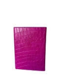 2'li Avantaj Paketi Timsah Derisi Desenli Pasaport Kılıfı - 11