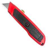 WORKPRO WP213005 Alüminyum Gövde Geri Çekilebilir Rötuş Maket Bıçağı + 3 Adet Yedek Bıçak - 2