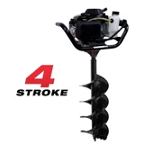Tomking EA144P Çift Helezonlu 4 Zamanlı Toprak Burgu Makinası 200 mm 4 Hp thumbnail 1