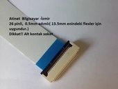 26 Pin 0.5 Adımlı Flex Soketi. Flex Ffc Konnektörü 26-0.5-Alt - 2