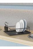Karen Banyo Tek Katlı Tepsili Bulaşıklık, Bulaşık Sepeti Sİyah SM011-B - 3