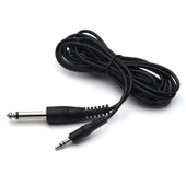 Powermaster PM-15917 Siyah 6.3 Mm Gitar To 3.5 Mm Stereo Ara Kablo (1.4 Metre) thumbnail 2