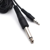 Powermaster PM-15917 Siyah 6.3 Mm Gitar To 3.5 Mm Stereo Ara Kablo (1.4 Metre) thumbnail 1