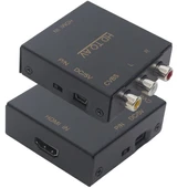 Powermaster PM-33523 Metal Kasa HDMI To Rca Av Çevirici Adaptör - 6