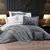 Schafer Home Luvena Çeyiz Seti 11 Parça-Antrasit - 1