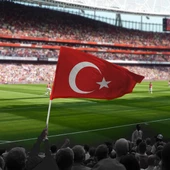 Sopalı Türk Bayrağı 70x105 Yüksek Kalite Çift Tarafllı Fabrikasyon Baskı Alpaka kumaş - 1