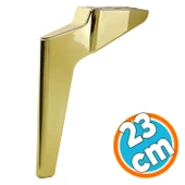Mobilya Yükseltici Kanepe Sehpa TV Ünitesi Koltuk Ayağı 23 cm Gold Altın Baza Ayak - 1