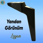 Mobilya Yükseltici Kanepe Sehpa TV Ünitesi Koltuk Ayağı 23 cm Siyah Gold Baza Ayak thumbnail 5