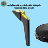 Mobilya Yükseltici Kanepe Sehpa TV Ünitesi Koltuk Ayağı 23 cm Siyah Gold Baza Ayak thumbnail 4