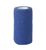 SAYBERK - COBAN ELASTİK KENDİNDEN YAPIŞKALI BANDAJ MAVİ 10 CM X 4.5 METRE (1 ADET) - 1