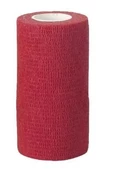 SAYBERK - COBAN ELASTİK KENDİNDEN YAPIŞKALI BANDAJ KIRMIZI 10 CM X 4.5 METRE (1 ADET) - 1