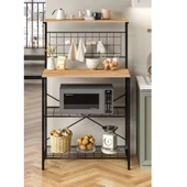 Eportatif Çok Amaçlı Dolap Mutfak Rafı Bango Masa Çam 1433 - 2