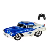 1:16 Ölçek Uzaktan Kumandalı Klasik Araba Super Polis Chewy Mavi - 1