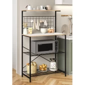 Eportatif Çok Amaçlı Dolap Mutfak Rafı Bango Masa Beyaz 1434 - 3