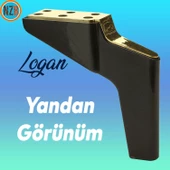 Mobilya Yükseltici Kanepe Sehpa TV Ünitesi Koltuk Ayağı 16 cm Siyah Gold Baza Ayak thumbnail 7