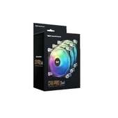 DF CF8 Pro A-RGB 3x12CM Fan Kit (3’lü) + Kontrolcü + Kumanda - 4