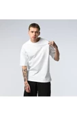 2'li Tshirt Penye Siyah-beyaz Takım Düz Baskısız - 2