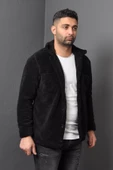 Fiftycolor Unisex Siyah Peluş Ceket - 2