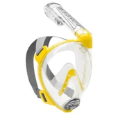 Cressi Duke Tam Yüz Maske  CLEAR-SILVER S - M - 6