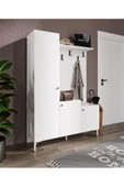 ROSEPAL Kardelen 9 Bölmeli Elbise Askılı Portmanto - 3