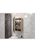 ROSEPAL Mobilya Banyo Tuvalet Aynalı Dolap Lefkas - 2