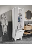 ROSEPAL Sezar Kirli Sepetli Banyo Dolabı - 4