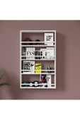 ROSEPAL Mobilya Micro Beyaz Çok Amaçlı Duvar Rafı - 1