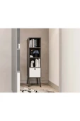 ROSEPAL MAJOR ANRASİT-BEYAZ KİTAPLIK - 1