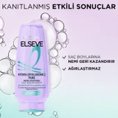 L'Oréal Paris Elseve Hydra [Hyaluronic] Pure Salisilik Asit içeren Yağlanma Karşıtı Nemlendirici Saç Kremi 250 ml - 5