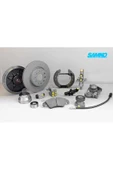SAMKO ÖN BALATA FISLI VOLKSWAGEN CADDY 04-GOLF V 03-09-GOLF VI 08-PASSAT 05-10-JETTA III 05-10-AUDI A3 03- - 1