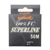Bando Süperline %100 FluoroCarbon Misina  Standart 0.38MM - 50MT - 9.1KG - 8