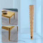 Suit Sehpa Ayağı 45 cm Plastik Altın Renk Ayak Mutfak Yemek Masası Mobilya Ayak Zigon Gold 1 Adet thumbnail 6