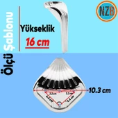 Mobilya Yükseltici Kanepe Sehpa TV Ünitesi Koltuk Ayağı 16 cm Parlak Krom Baza Ayak thumbnail 2