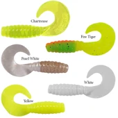 Berkley Powerbait Power Grubs Sahte Kurt  WHITE 5CM - 20LI thumbnail 2