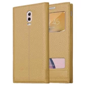 Samsung Galaxy C8 Uyumlu Pencereli Kapaklı Magnum Kılıf thumbnail 5