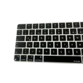 F Klavye Apple Magic Keyboard-3 Silikon Koruyucu A2449 A2450 A3118 A3203 ile Uyumlu Yeni Standart Düzen - 3