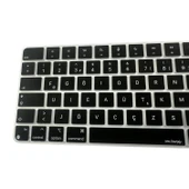 Apple Magic Keyboard 3 A2449 A2450 A3118 A3203 Türkçe F Klavye Koruyucu – ISO Ters L Enter Silikon thumbnail 4