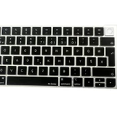 F Klavye Apple Magic Keyboard-3 Silikon Koruyucu A2449 A2450 A3118 A3203 ile Uyumlu Yeni Standart Düzen - 1