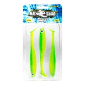 Ryuji Mister Shad 10cm 7gr Silikon Yem  Standart UV LIME - 4