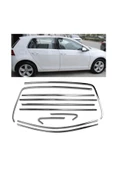 Vw Golf 7 7,5 Cam Çerçevesi Kenar Çıtası Krom Tamtur - 1