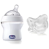 Chicco Natural Feeling Biberon 150 ml + Physio Soft Silikon Emzik Avantaj Paket - 1