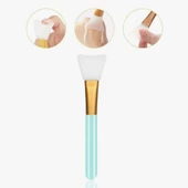 Temizlemesi Kolay İkili Silikon Yüz Cilt Bakımı Maske ve Krem Spatulası - 3