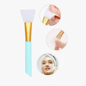 Temizlemesi Kolay İkili Silikon Yüz Cilt Bakımı Maske ve Krem Spatulası - 7