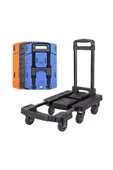 BALATLI   6 Tekerlekli Ayarlanabilir ve Katlanabilir Paket Koli Taşıma Arabası 200 Kg - 1